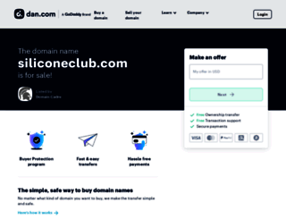 siliconeclub.com screenshot