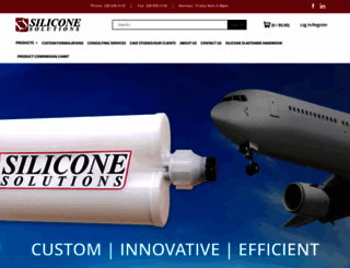 siliconesolutions.com screenshot