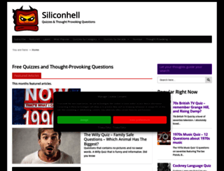 siliconhell.com screenshot