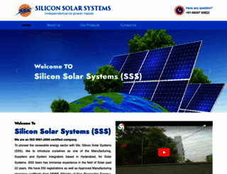 siliconsolarsystems.com screenshot