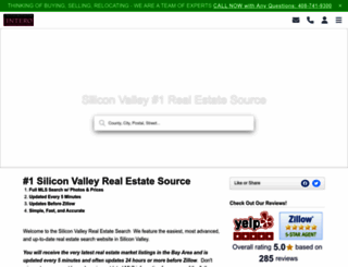 siliconvalleyrealestateteam.com screenshot