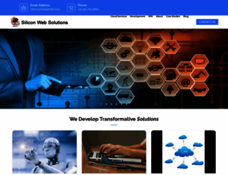 siliconwebsolution.com screenshot