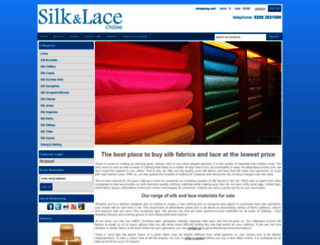 silkandlace-online.com screenshot