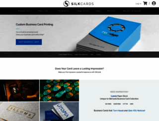 silkcards.com screenshot