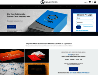 silkcardspro.com screenshot