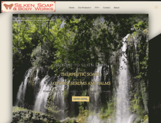 silken-soaps.com screenshot