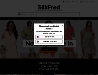 silkfred.com screenshot