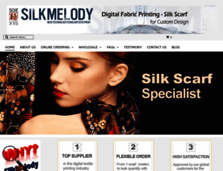 silkmelody.com screenshot