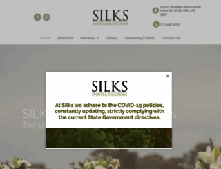 silksfunctions.com.au screenshot