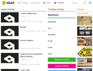 silly.com.au screenshot