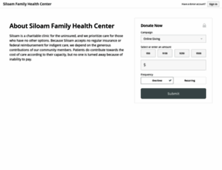 siloam.kindful.com screenshot