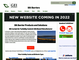 silt-barriers.com screenshot