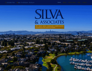 silva-lawoffice.com screenshot