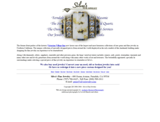 silvasjewelry.com screenshot