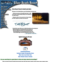 silver-beach-resort.com screenshot