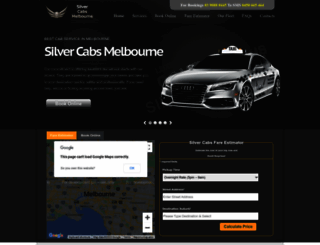 silver-taxi-service.com.au screenshot