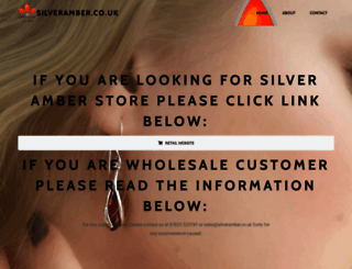 silveramber.co.uk screenshot