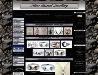 silveranimaljewellery.co.uk screenshot