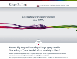 silverbulletmarketing.co.uk screenshot