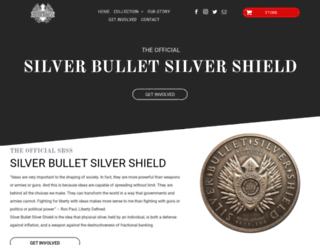silverbulletsilvershield.com screenshot