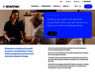 silverchain.org.au screenshot