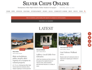 silverchips.mbhs.edu screenshot