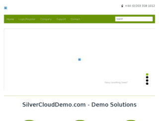 silverclouddemo.com screenshot
