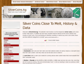 silvercoins.ag screenshot