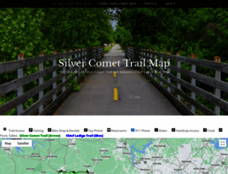 silvercometmap.com screenshot