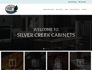 silvercreekcabinets.com screenshot