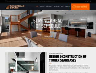 silverdalestairs.co.nz screenshot