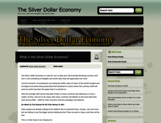 silverdollareconomy.com screenshot
