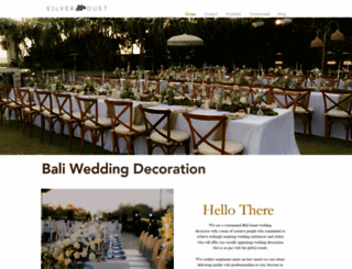 silverdustdecoration.com screenshot