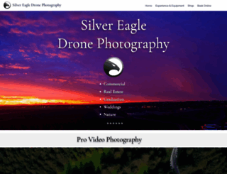 silvereagleaerialphotographyllc.com screenshot