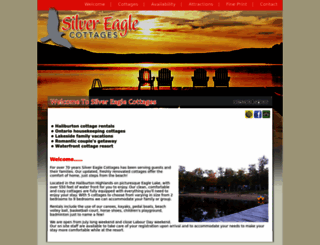 silvereaglecottages.com screenshot
