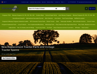 silverfoxtractorspares.com screenshot
