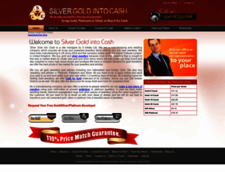 silvergoldintocash.co.uk screenshot