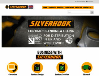 silverhook.co.uk screenshot
