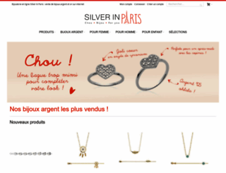 silverinparis.com screenshot