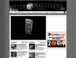 silverinvestmenttips.com screenshot