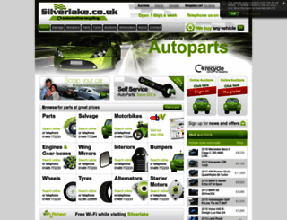 silverlakeautoparts.co.uk screenshot