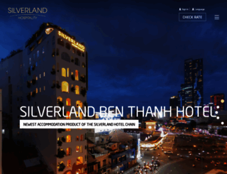 silverlandhotels.com screenshot