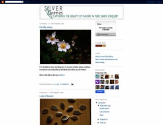 silverleaveshandmadejewellery.blogspot.com screenshot