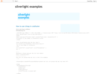 silverlight-examples-code.blogspot.com screenshot