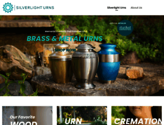 silverlight-urns.com screenshot