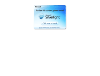 silverlight.syncfusion.com screenshot