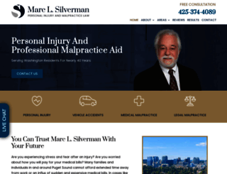 silvermanlaw.com screenshot