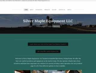 silvermapleequipment.com screenshot