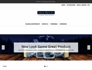 silvermiracles.com screenshot