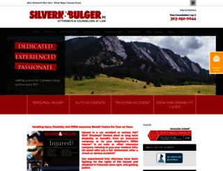 silvernbulger.com screenshot